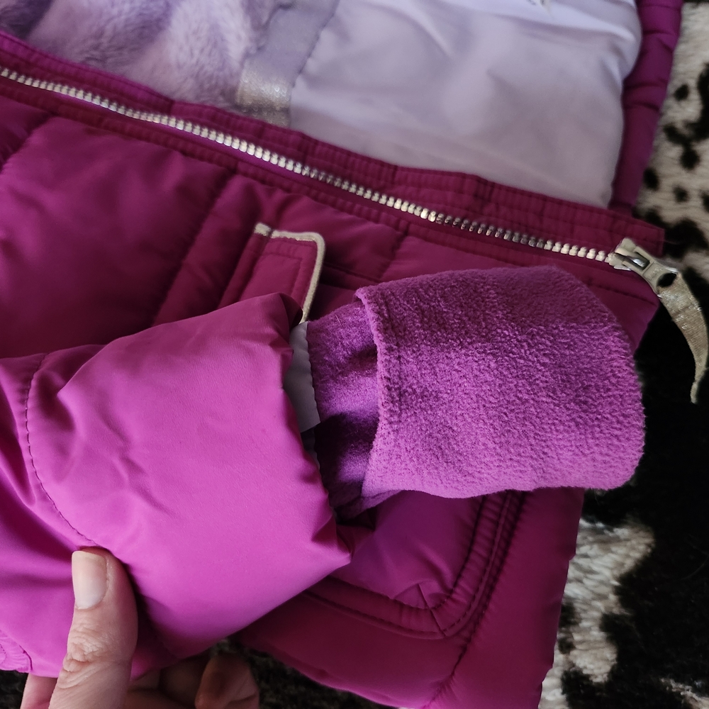 Cat & Jack Purple Hooded Jacket - Picture 4 of 4